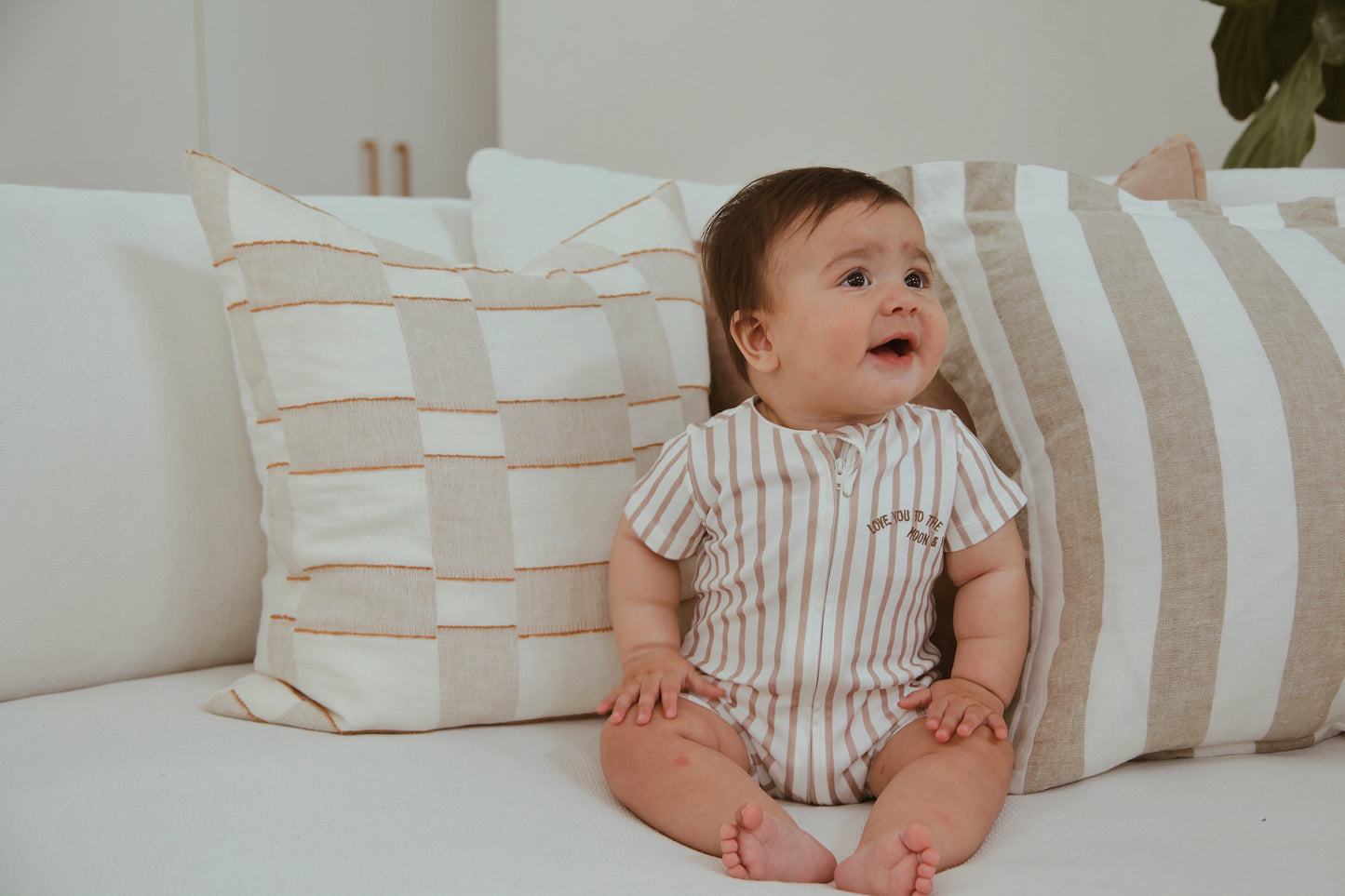 Moon & Back Short Sleeve Onesie
