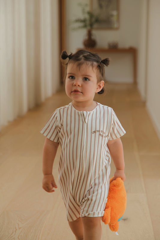 Moon & Back Short Sleeve Onesie